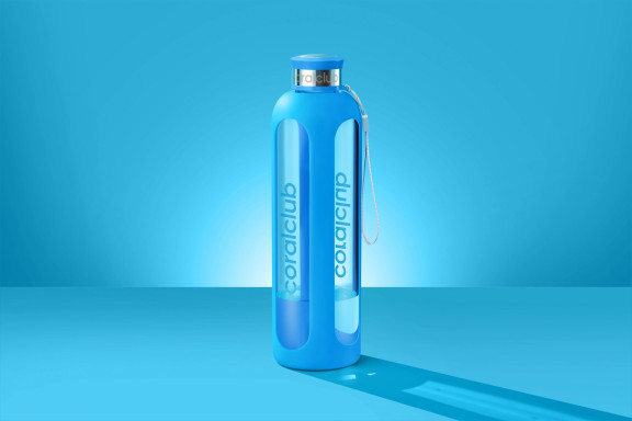 ClearWater glass bottle
